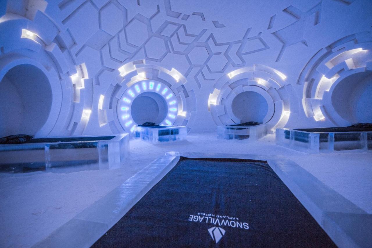 Lapland Hotels Snowvillage Ylläsjärvi Exterior foto