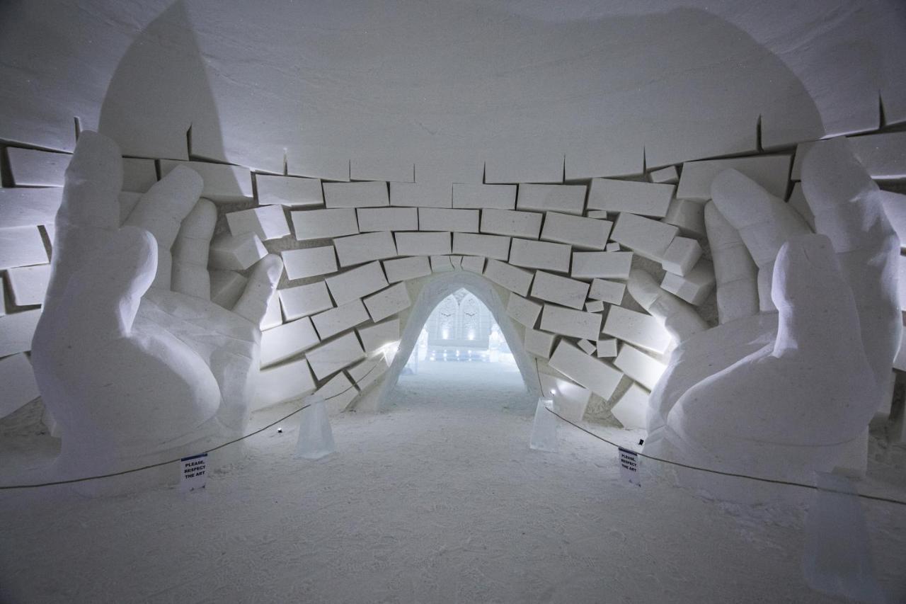 Lapland Hotels Snowvillage Ylläsjärvi Exterior foto